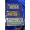 Image 1 : Canada Bills: (2) Twenty-five Cent Bills - #648863, #645447 - both signed Campbell/Black & (1) One D