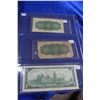 Image 2 : Canada Bills: (2) Twenty-five Cent Bills - #648863, #645447 - both signed Campbell/Black & (1) One D