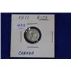 Image 1 : Canada Five Cent Coin (1) - 1911