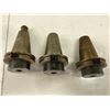 Image 2 : (3) CAT45 Universal #1 Morse Taper Holders