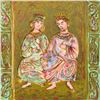 Image 2 : Dialogue of David and Bathsheba by Hibel (1917-2014)