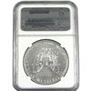Image 2 : 2012 USA 1oz Fine Silver Eagle NGC Certified MS-70 First Releases (Holder has a chip out of the plas