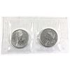 Image 1 : 2008 Canada 1oz Vancouver Olympics .9999 Fine Silver Maple Leafs in Original Sealed Mint Plastic Str