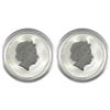 Image 2 : 2017 Australia 1/2oz Year of the Rooster Coloured .999 Fine Silver Coins. 2pcs (TAX Exempt)