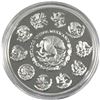 Image 2 : 2019 Mexico 5oz .999 Fine Silver Proof Libertad in Black Display Box (Capsule lightly scratched). TA