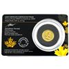 Image 2 : 2016 Canada 1/10oz .99999 Fine Gold Roaring Cougar in Hard Plastic and Capsule. (TAX Exempt)