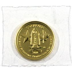 2014 Canada 1/10oz Devil's Brigade .9999 Fine Gold Coin in Sealed Mint Plastic. (TAX Exempt)