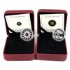 Image 1 : 2011 January & 2012 February Canada Fine Silver Birthstone Coins with Swarovski Element (Missing out