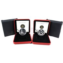 2004 Canada Poppy Special Edition Dollar & 2004 $20 Sambro Island Lighthouse Fine Silver Coins. 2pcs