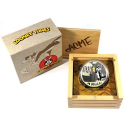 2015 Canada $30 Looney Tunes - Birds Anonymous 2oz Fine Silver. TAX Exempt