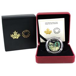 2017 Canada $20 Under the Sea - Glass Seahorse Fine Silver Coin.