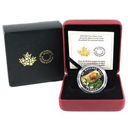 2015 Canada $20 Venetian Glass Turtle & Broadleaf Flower.