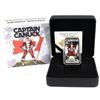 Image 1 : Low Mintage of 3500! 2018 Canada $20 Captain Canuck Fine Silver Rectangular Coin. (TAX Exempt)
