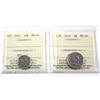 Image 1 : 2014 Canada 5-cent & 10-cent ICCS Certified MS-66. 2pcs