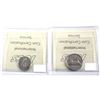 Image 2 : 2014 Canada 5-cent & 10-cent ICCS Certified MS-66. 2pcs