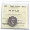 Image 1 : Test Token CH# TT-5.12 ICCS Certified MS-67