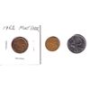 Image 1 : Estate lot of Canadian Error coins: 1962 Raised rim ,1963 thin planchet & 1981 25-cent clipped planc