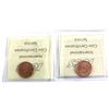 Image 2 : 1997 & 1998 Canada 1-cent ICCS Certified MS-65. 2pcs