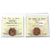 Image 1 : 2006P Magnetic & 2006 RCM Logo 1-cent  ICCS Certified MS-64. 2pcs