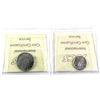 Image 2 : 2005P Canada First Day 10-cent MS-65 & 2005P Veterans 25-cent MS-65 ICCS Certified. 2pcs