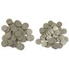 Image 1 : 1930 & 1931 Canada George V 5-cent Rolls of 40pcs in Circulated Condition. 80pcs total.