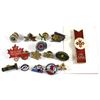 Image 1 : Estate Lot of Mostly Enameled Miscellaneous Pins. 16pcs