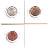 Image 2 : 1964 Canada's Own Flag 3-coin Token Set. Each token is made from a different metal (white and gold c