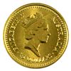 Image 2 : 1987 The Australian Nugget "Little Hero 1890" 1/10oz Fine Gold. (TAX Exempt)