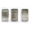 Image 1 : Johnson Matthey 1oz .999 Fine Silver Bars in Sealed Mint Plastic - 2 with Consecutive Serial Numbers