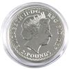 Image 2 : 2014 Great Britain 1oz Coloured .999 Fine Silver Britannia in Capsule. (TAX Exempt)