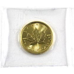2020 Canada 1/4oz .9999 Fine Gold Maple Leaf in Sealed Mint Plastic. (TAX Exempt)