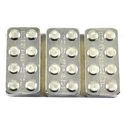 Monarch Precious Metals 1oz .999 Fine Silver Building Blocks. 3pcs (TAX Exempt)