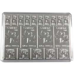 2018 Royal Canadian Mint Maple Leaf Flex 2oz .9999 Fine Silver Fractional Multibar. (TAX Exempt)