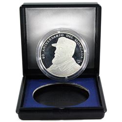1993 Cuba 10 Pesos 1oz Fidel Castro 40th Anniversary of Moncada Barracs Attack .999 Fine Silver Proo