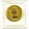 Image 2 : 1985 Canada 1/10oz .9999 Fine Gold Maple in Original Sealed Mint Plastic. (TAX Exempt)