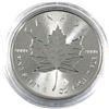 Image 1 : 2018 Canada 1oz Double Incuse .9999 Fine Silver Maple Leaf in Capsule. Mintage of only 150,000! (TAX