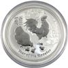 Image 1 : 2017 Australia 5oz Year of the Rooster .999 Fine Silver Coin. TAX Exempt