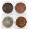 Image 2 : Lot of 4x Toronto City Medals. You will receive 3x different designs of the Toronto City Hall & 1840