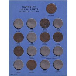 Estate lot  of Canadian Large Cents date between 1876 & 1920. you will receive 29 coins in that date