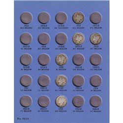 Estate lot of Mercury Dimes  Dated Between 1917-1945. You will receive 40x dimes dated between 1917 