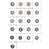 Image 2 : Group lot of 21x Canada Silver 25-cents in various conditions. Dates include: 1937, 1944,1952 Low Re