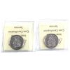 Image 2 : 2018 & 2019 Canada 50-cent ICCS Certified MS-66. 2pcs