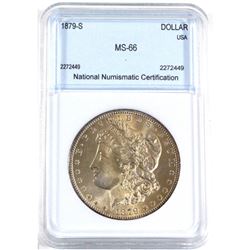 1879-S USA Morgan Dollar NNC Certified MS-66