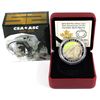 Image 1 : 2014 $20 Canadian Space Agency 25th Anniversary Fine Silver Hologram Coin. TAX Exempt