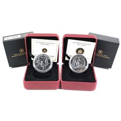 2012 Canada War of 1812 & 2013 Arctic Expedition Brilliant Uncirculated Fine Silver Dollars. 2pcs (T