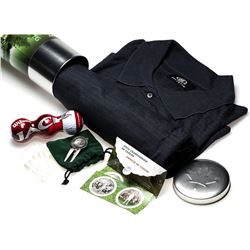 1904-2004 Canada Anniversary Golf Can with XL Shirt, Golf Balls, Tees and Stamps.