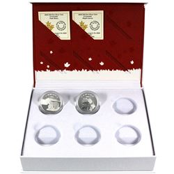 2020 O Canada! Deluxe Box with 2 Coins - Polar Bears & Maple Leaves. (TAX Exempt)