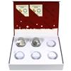 Image 1 : 2020 O Canada! Deluxe Box with 2 Coins - Polar Bears & Maple Leaves. (TAX Exempt)