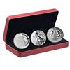 Image 1 : 2017 Canada RCM Coin Lore - Forgotten 1927 Design 3-coin Fine Silver Set. TAX Exempt