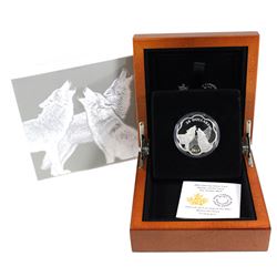2017 Canada $20 Master of the Land - The Timber Wolf Fine Silver Coin. (TAX Exempt)